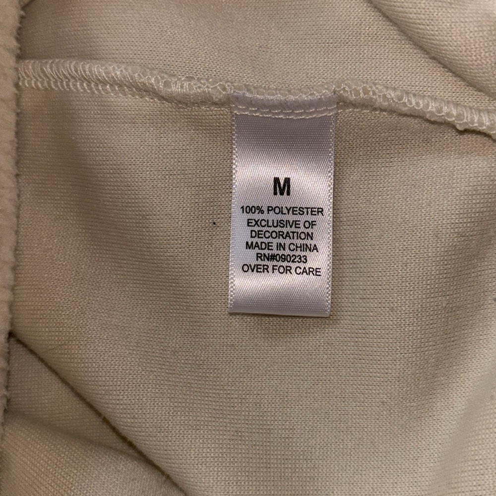 PacSun Pacific Sunwear Cropped Oversized Pullover Fleece, Size M - Picture 11 of 15